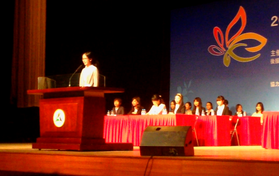 20140412-日语系-日语系大一学生杨亦沉获得大中物产杯日语演讲比赛第二名